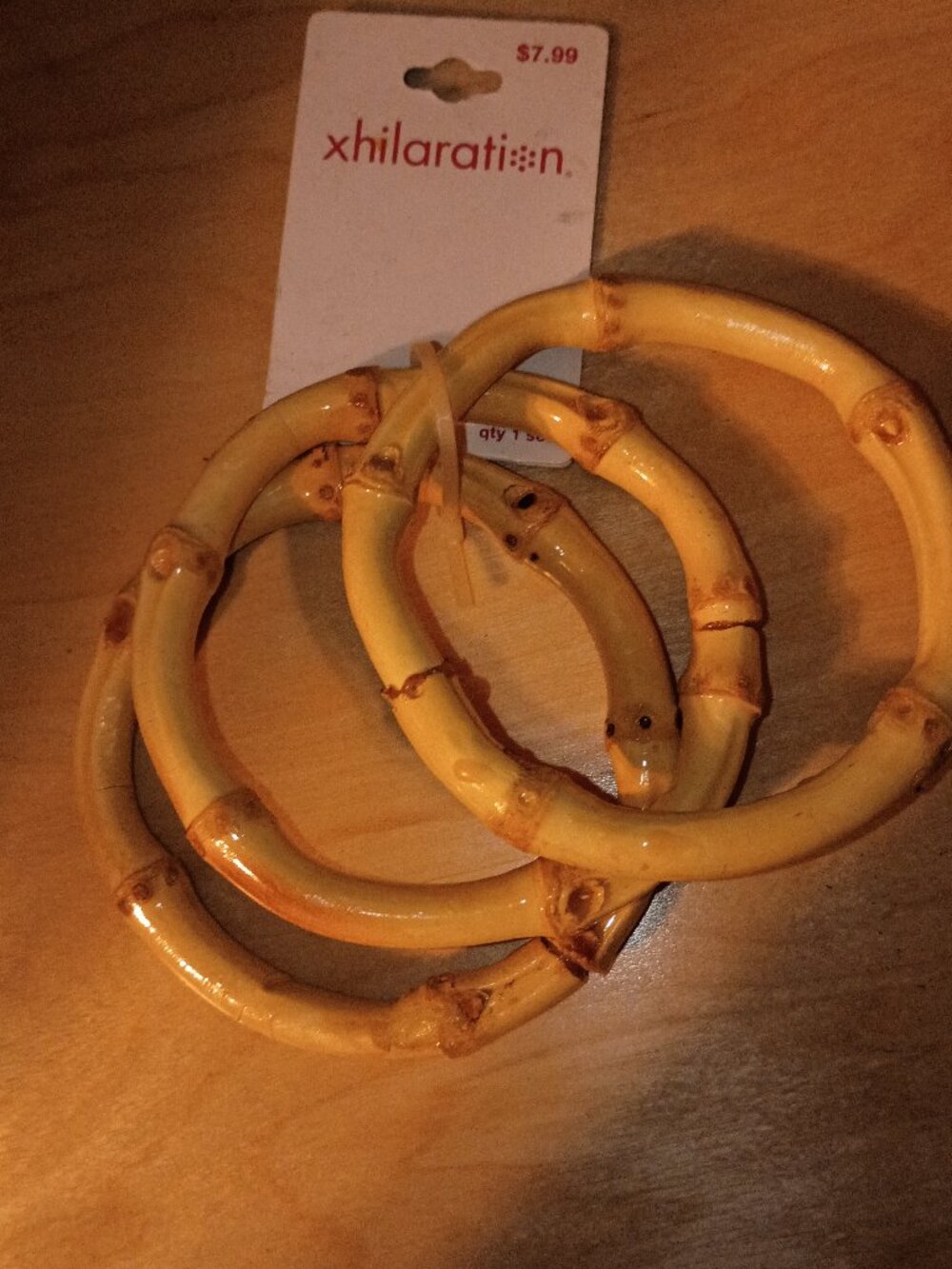 Xhilaration Wooden Bracelets NWT